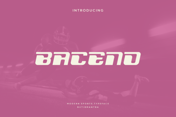 Baceno: A Display Font with Athletic Flair