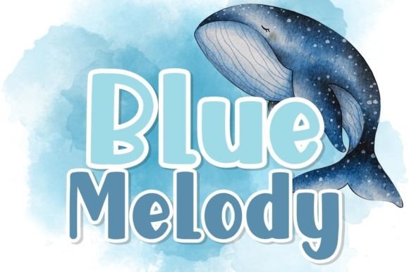 Blue Melody: Crafting Visual Harmony in Your Designs
