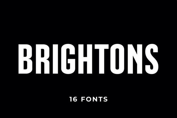 Brightons: The Geometric Sans Serif for Modern Brands