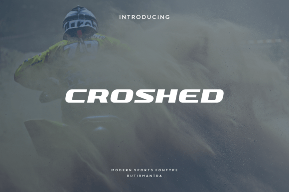 Croshed: A Modern Sans Serif for Bold Visuals