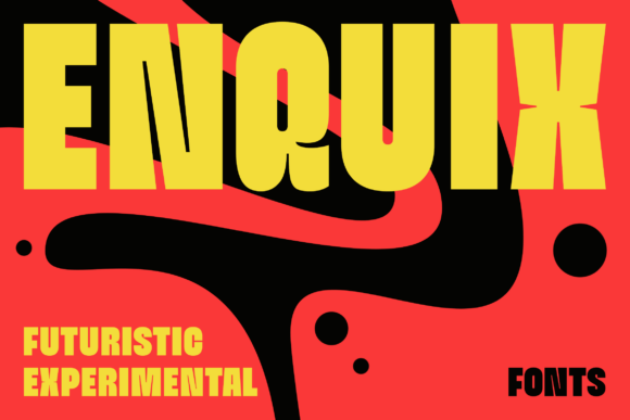 Enquix: The Unapologetically Bold Typeface for Fearless Design