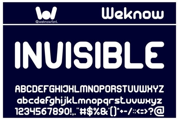 Invisible Font: The Essential Sans Serif for Modern Design