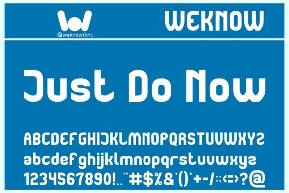 Just Do Now: The Dynamic Sans Serif for Bold Ideas