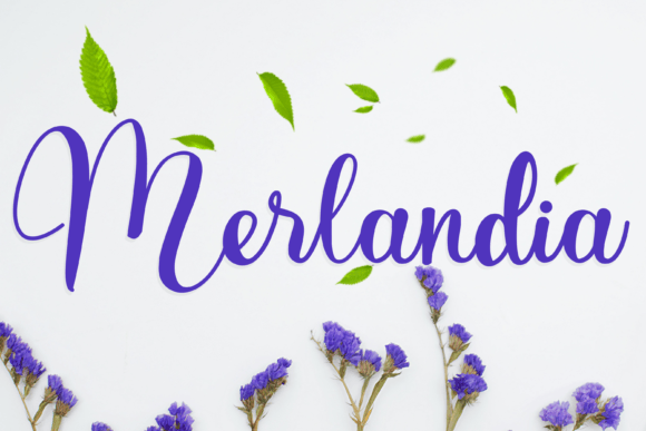 Merlandia: The Flowing Handwritten Font for Distinctive Design