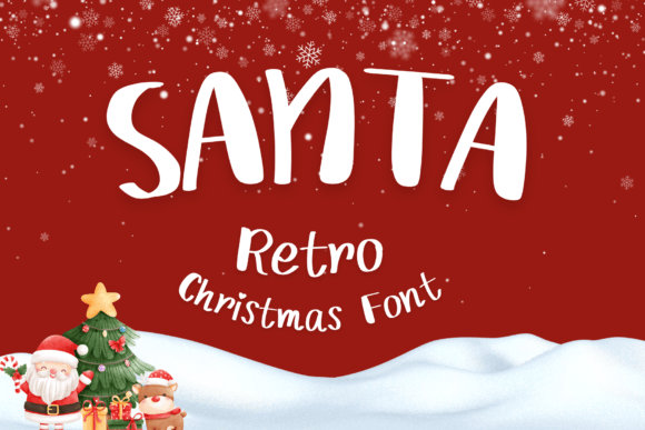 Santa Font: Adding Handwritten Charm to Your Designs