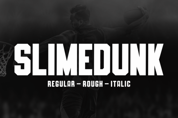 Slimedunk: A Bold Sans Serif for High-Impact Branding