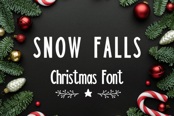 Snow Falls: A Handwritten Font That Adds Instant Charm
