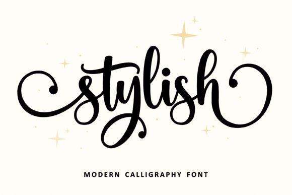 Stylish: A Creative Font for Crafting and Branding