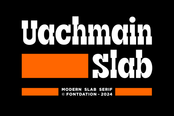 Uachmain Slab: A Typeface Where Western Grit Meets Modern Polish